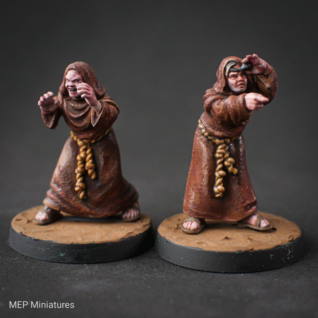 Scary Monks Mep Miniatures